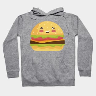 Cute Kawaii Hamburger Hoodie